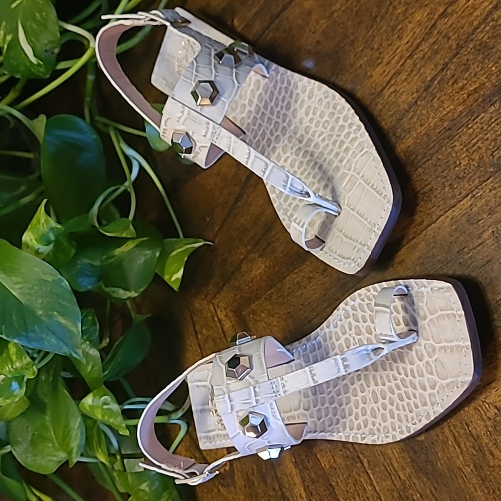 Vince Camuto Dailette reptile print sandal